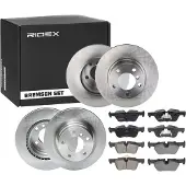 RIDEX 3405B1647 Remschijven en blokken