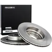 RIDEX 82B0033 Remschijf