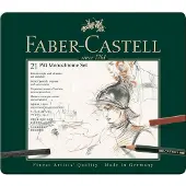 Faber-Castell Pitt Monochrome set - 21-delig - FC-112976