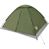 vidaXL Koepeltent 4-persoons waterdicht olijfgroen