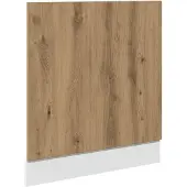 vidaXL Vaatwasserfront Lyon, ambachtelijk eikenhout, 60x1,5x67 cm, houtvezel