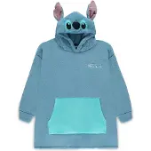 Lilo & Stitch - Disney Trui met capuchon - Stitch - Lounge Hoodie - XS-M - blauw - Maat XS-M
