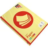 Quantore Kopieerpapier Colour A4 120gr geel 250 vel - 2 stuks