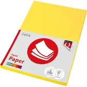 Quantore Kopieerpapier Colour A4 120gr geel 100 vel - 3 stuks