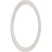 Jagwire Centerlock Disc Brake Spacer 0.15mm 10 Units Zilver