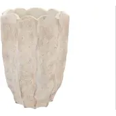 Daan Kromhout ALASKA WAVY SAND VASE 22X21X30CM