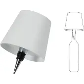Countryfield Touchlamp led Lux 10.5x10.5x13 cm wit