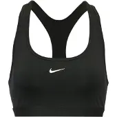 Nike Sport bh 'SWOOSH' zwart / wit