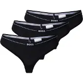 BOSS Slip met elastische band met logo in een set van 3 stuks
