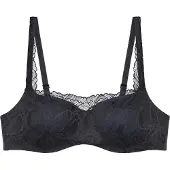 Triumph BH ' Red Label Body Make-Up Illusion Lace ' navy