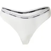 Calvin Klein Underwear String lichtgrijs / zwart / wit