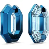 Swarovski Oorbellen 'Lucent' blauw / lichtblauw / transparant
