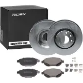 RIDEX 3405B1420 Remschijven en blokken