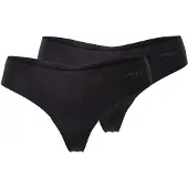 Sloggi String 'ZERO Microfibre 2.0 H' grijs / zwart