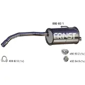 ERNST 550031 Einddemper