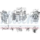 Nissens Compressor airconditioning 890944