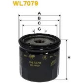 WIX FILTERS WL7079 Oliefilter