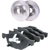 RIDEX 3405B2751 Remschijven en blokken