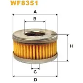 WIX FILTERS WF8351 Brandstoffilter