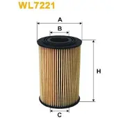 WIX FILTERS WL7221 Oliefilter