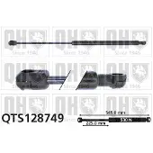 Quinton Hazell QTS128749 Gasveer achterklep