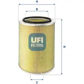 Ufi 27.092.00 Luchtfilter