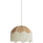 Light & Living Hanglamp Ø40x33 cm MALACIA raffia naturel+crème