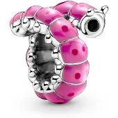 Pandora Hanger, Bedel leuke rups, (Email, Zilver 925)