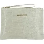 Valentino Utensil zak Fire Re Soft Cosmetic Case Ghiaccio Lichtgrijs