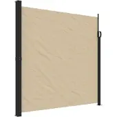 vidaXL Windscherm uittrekbaar 200x600 cm beige
