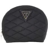 GUESS Koppeling Dome Pouch Black Zwart