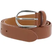 Vanzetti Leren Riem Classics 30mm Cambered Leather Belt W85 Cognac Bruine