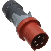 MENNEKES Power Top Xtra Ip44 5 Poles Male Plug 63a 400v Zilver