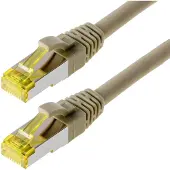 Helos Patchkabel S/FTP Cat 6a grau 2,0m