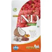 N&D Quinoa hondenvoeding Skin & Coat small breed Haring 800 gr.