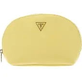 GUESS Utensil zak Dome Cosmetic Pouch Yellow Lichtgeel