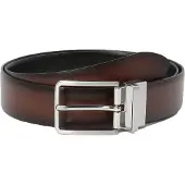 Lloyd reversible riem veelkleurig, Effen