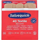 Salvequick pleisterdispenser navulling | textiel pleisters | 6 doosjes