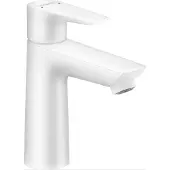 Hansgrohe Talis E wastafelkraan zonder afvoer wit mat