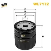 WIX FILTERS WL7172 Oliefilter