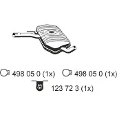 ERNST 133104 Uitlaat middendemper
