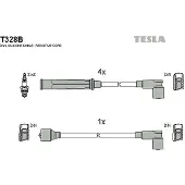 Tesla T328B Bougiekabels