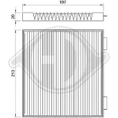 Diederichs DCI0098 Interieurfilter