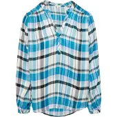 s.Oliver Blouse blauw / zwart / wit