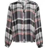s.Oliver Blouse grijs / koraal / zwart / wit