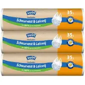Swirl 3x Pedaalemmerzakken met Handvat 35 liter 15 stuks