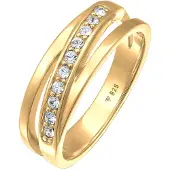 Elli Ring goud / transparant