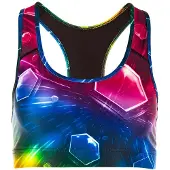 Winshape Sport bh 'SB101' blauw / groen / lila / fuchsia