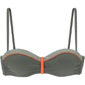 LASCANA Bikinitop olijfgroen / oranje