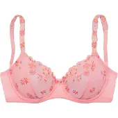 Nuance Beugel-bh gemaakt van uniek kant in een zomerse look, lingerie | Maat FF